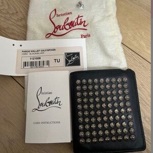 Christian Louboutin Black Wallet AS IS